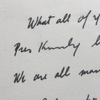 ROBERT F. KENNEDY * JSA * Handwritten Letter Signed As Attorney General Re: JFK