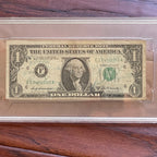 APOLLO 17 * PSA * Crew Signed Dollar Bill Autograph Gene CERNAN  EVANS * SCHMIDT