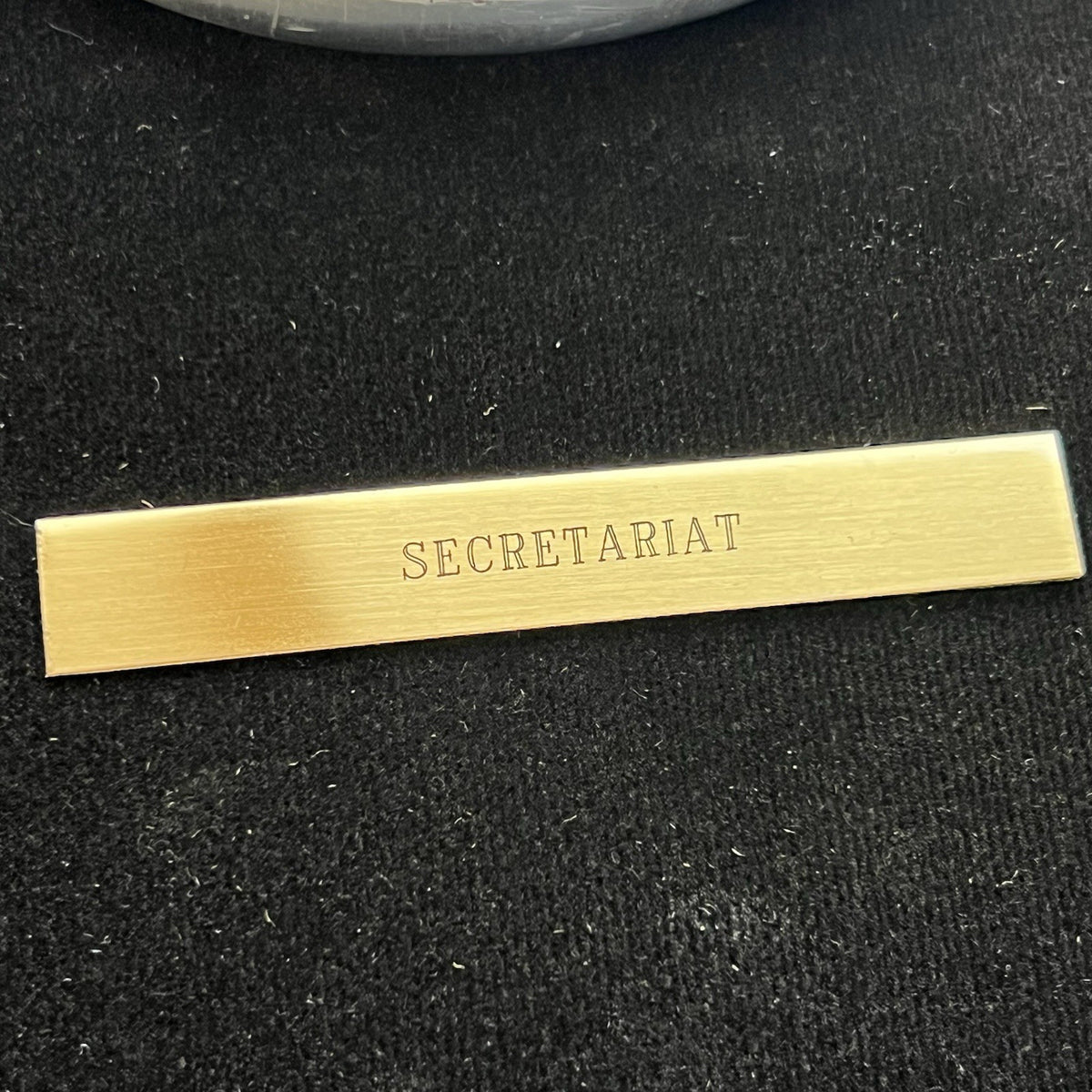 SECRETARIAT * Owned & Worn HORSESHOE Champion Thoroughbred * CLAIBORNE FARM COA