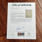 CHESTER ARTHUR * PSA/DNA * Autograph Civil War Report Raising 25k Troops Signed