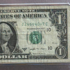 RICHARD NIXON * PSA * Autograph $1 Bill CURRENCY Signed * One Dollar Signature