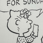 CHARLES SCHULZ * Original Signed Drawn Peanuts Artwork Comic Strip Autograph PSA