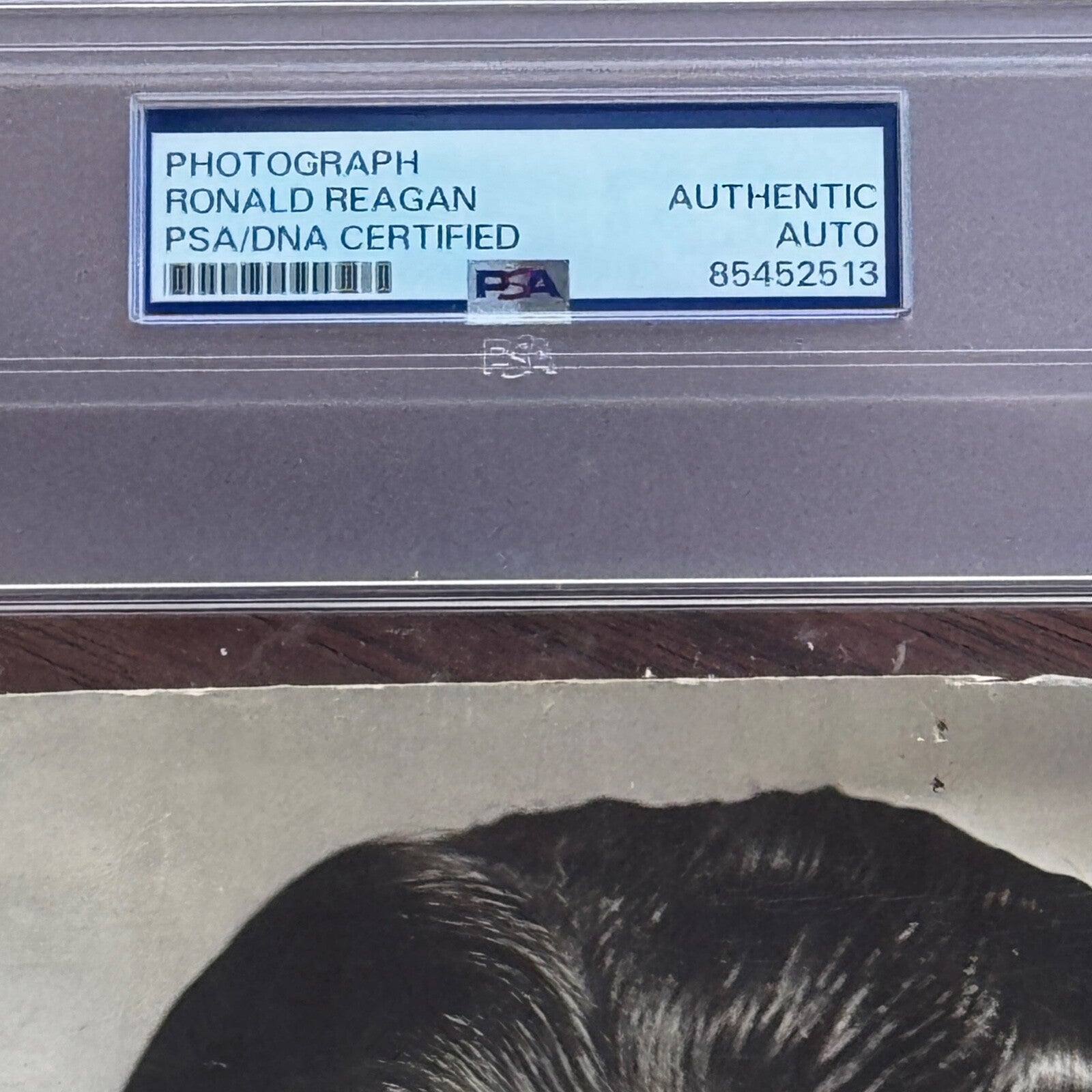 RONALD REAGAN * PSA/DNA * Early Autograph Photo Signed  "Dutch" * 1950