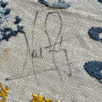 NEIL ARMSTRONG * JSA * Autograph “ONE SMALL STEP” Embroidery Signed * APOLLO 11