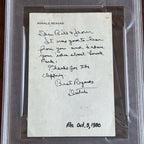 RONALD REAGAN * PSA * Handwritten Autograph Letter Signed Dutch 1980 Election