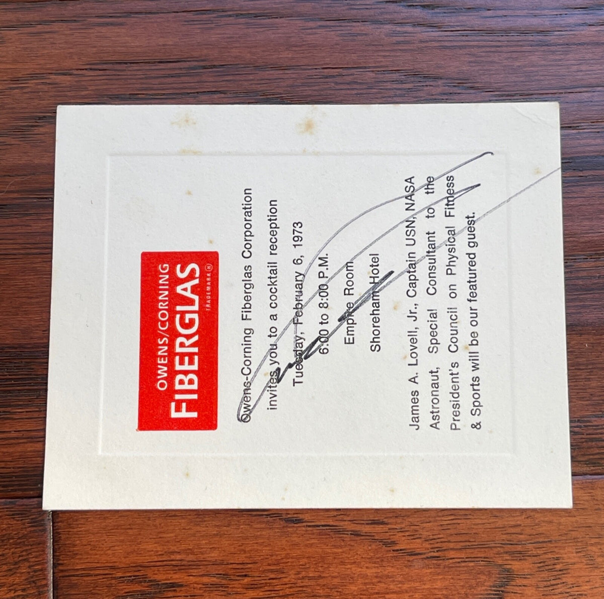 WILLIAM BILL ANDERS * PSA/DNA * Autograph Card APOLLO 8 *  EARTHRISE Signed