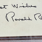 RONALD REAGAN * PSA/DNA * Autograph Photo AS PRESIDENT Portrait Signed