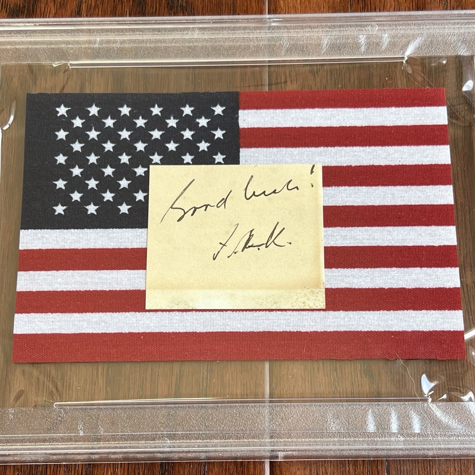 JOHN F. KENNEDY * PSA * Autograph Signature Signed "JFK" Inscription President