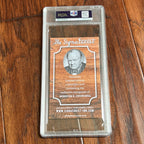 WINSTON S. CHURCHILL * PSA * Autograph Cut Signature CUSTOM CARD Signed