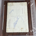 ELVIS PRESLEY * PSA * Autograph LOVING YOU German Postcard Signed * Plus VERNON
