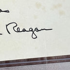 RONALD REAGAN * PSA/DNA * Autograph Photo AS PRESIDENT Portrait Signed