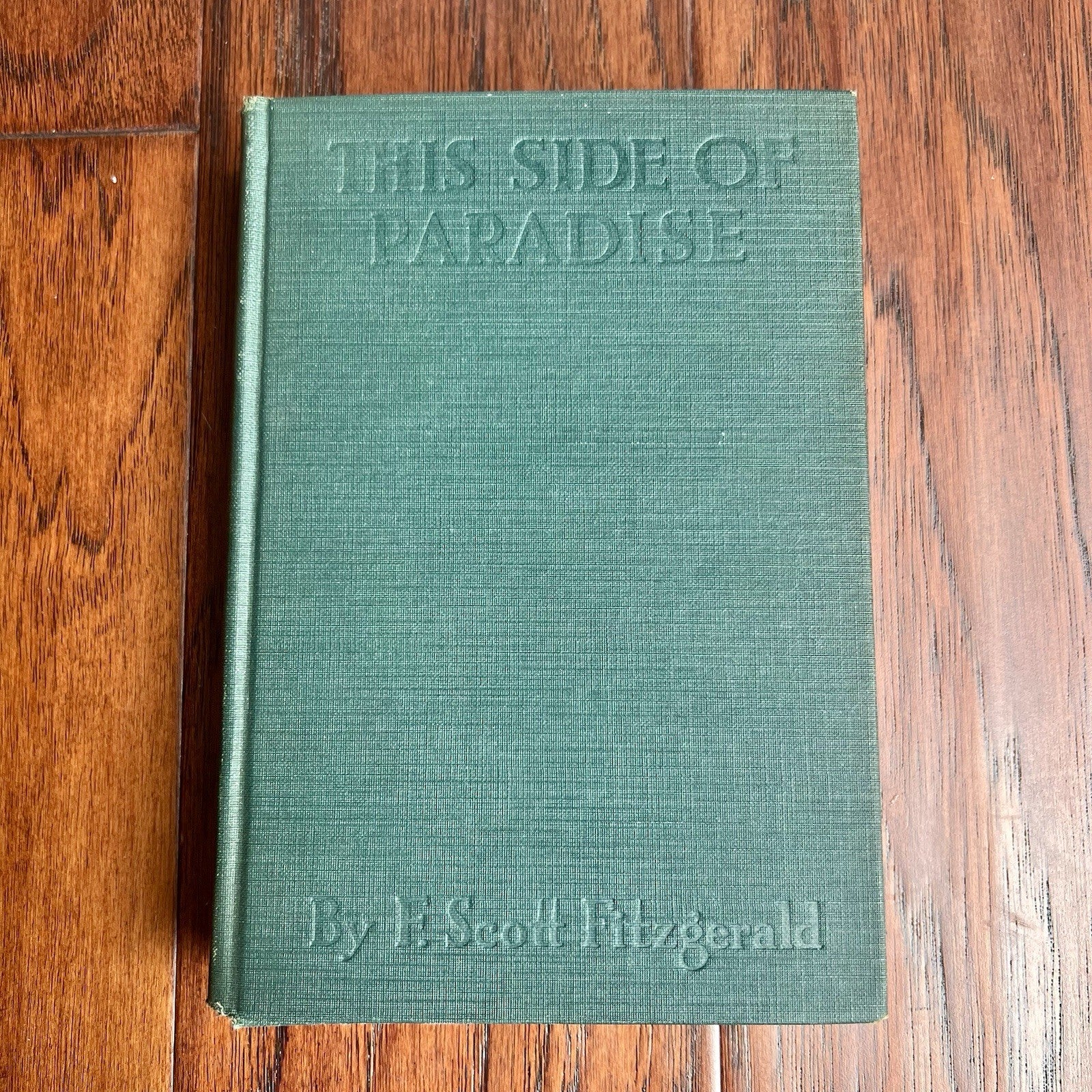 F. SCOTT FITZGERALD * PSA * 1st Ed Autograph THIS SIDE OF PARADISE Book Signed
