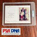PRINCESS DIANA & KING CHARLES III * PSA * Autograph Family Xmas Card Signed 1986