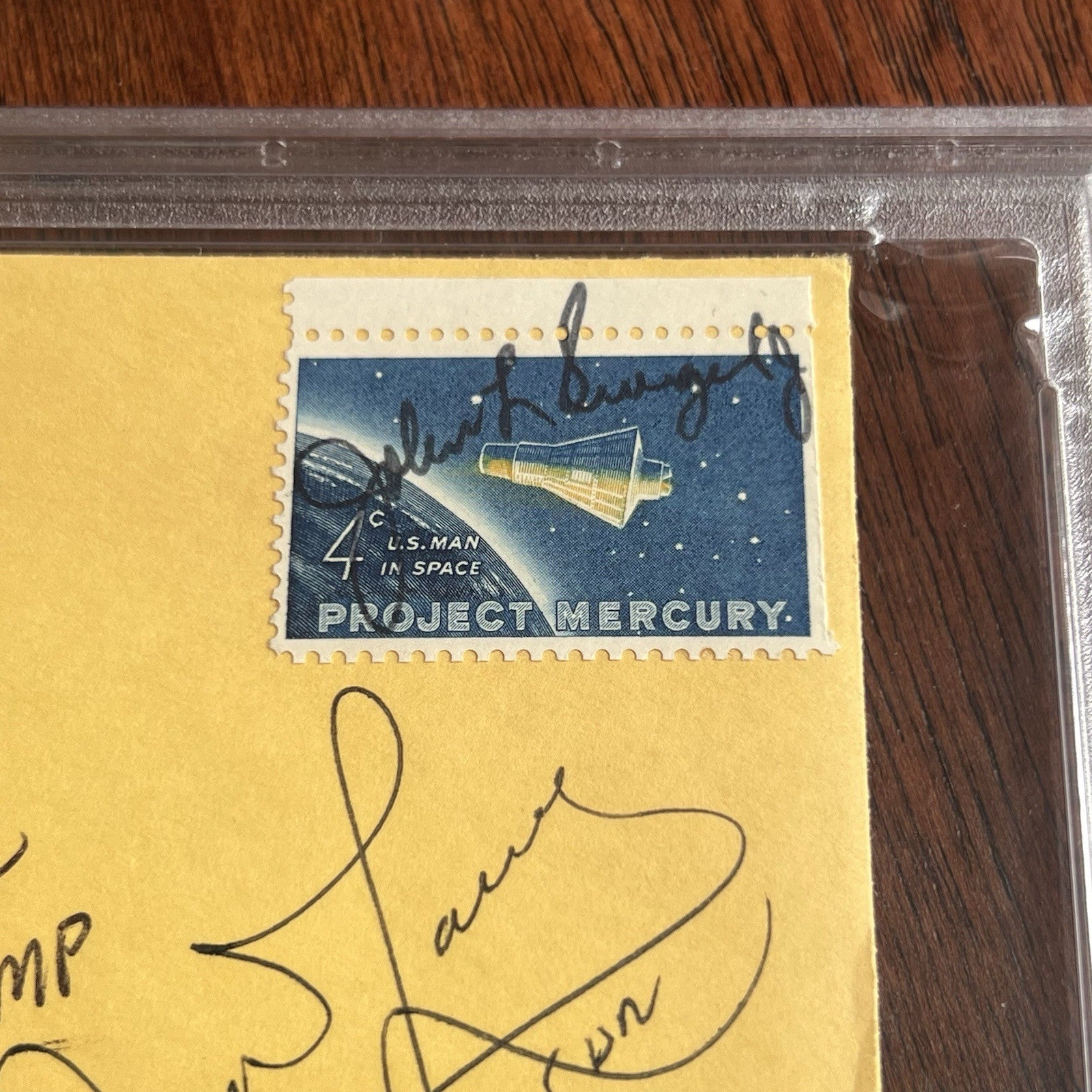 APOLLO 13 * PSA * CREW SIGNED Autograph COMMEMORATIVE Jack Swigert James Lovell