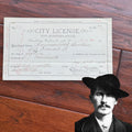 TOMBSTONE, AZ City Merchant License Just Steps From The  O.K. CORRAL * 1881