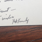 ROBERT F. KENNEDY * JSA * Handwritten Letter Signed As Attorney General Re: JFK