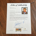 DAVID BOWIE * PSA/DNA * Hand Signed 1985 Promotional Photo Autograph