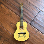 CROSBY STILLS NASH & YOUNG * PSA * Autograph MINI GUITARS Signed CSNY Neil David