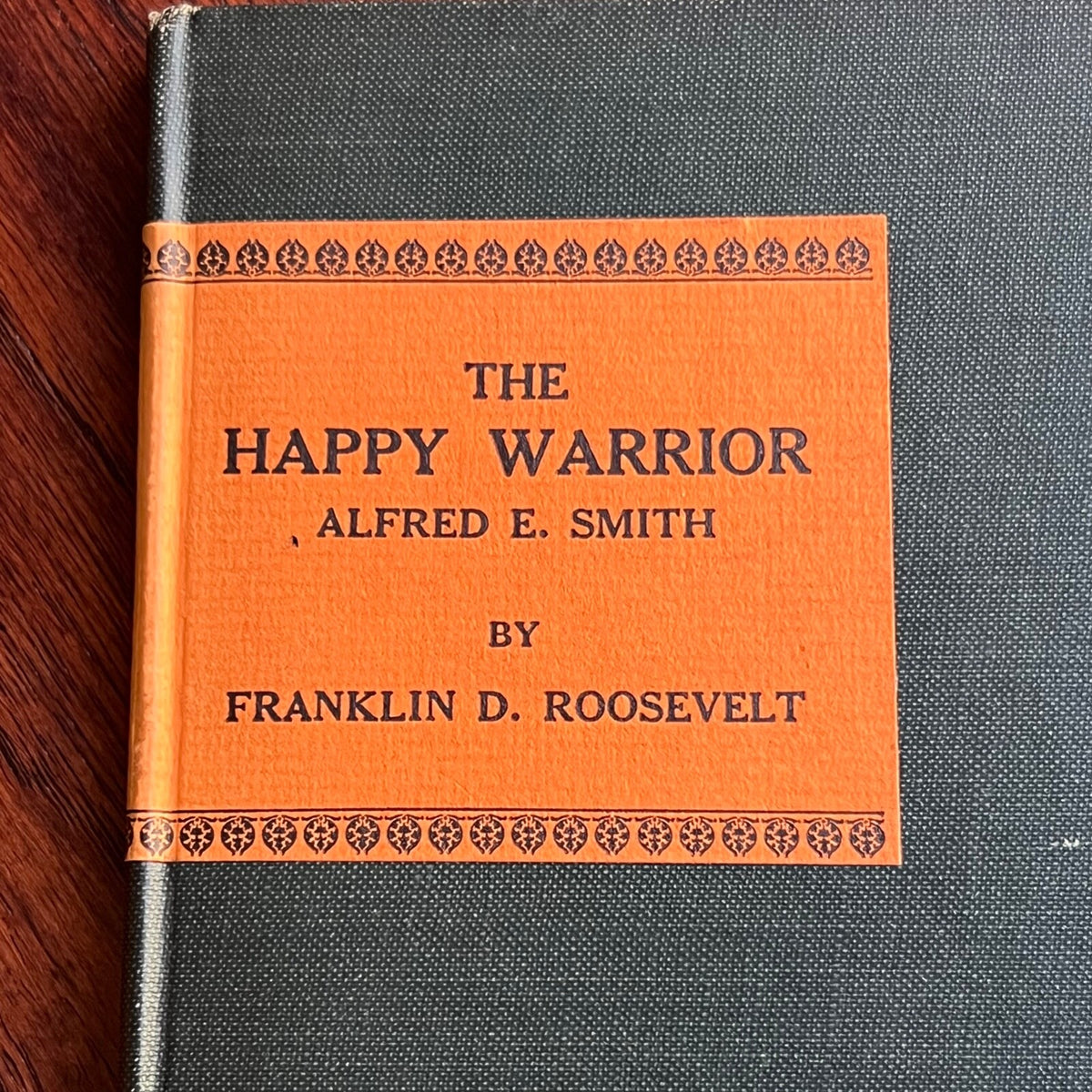 FRANKLIN D. ROOSEVELT * PSA * Autograph "Happy Warrior" Convention Speech Signed
