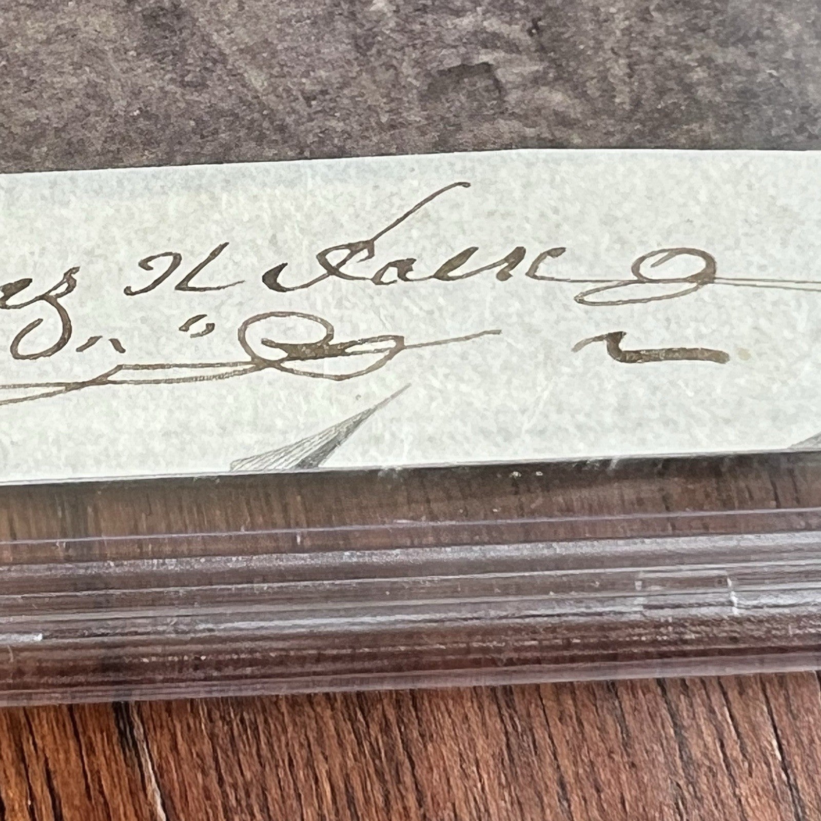 JAMES POLK * PSA * Autograph Cut Signature CDV Signed President Photograph