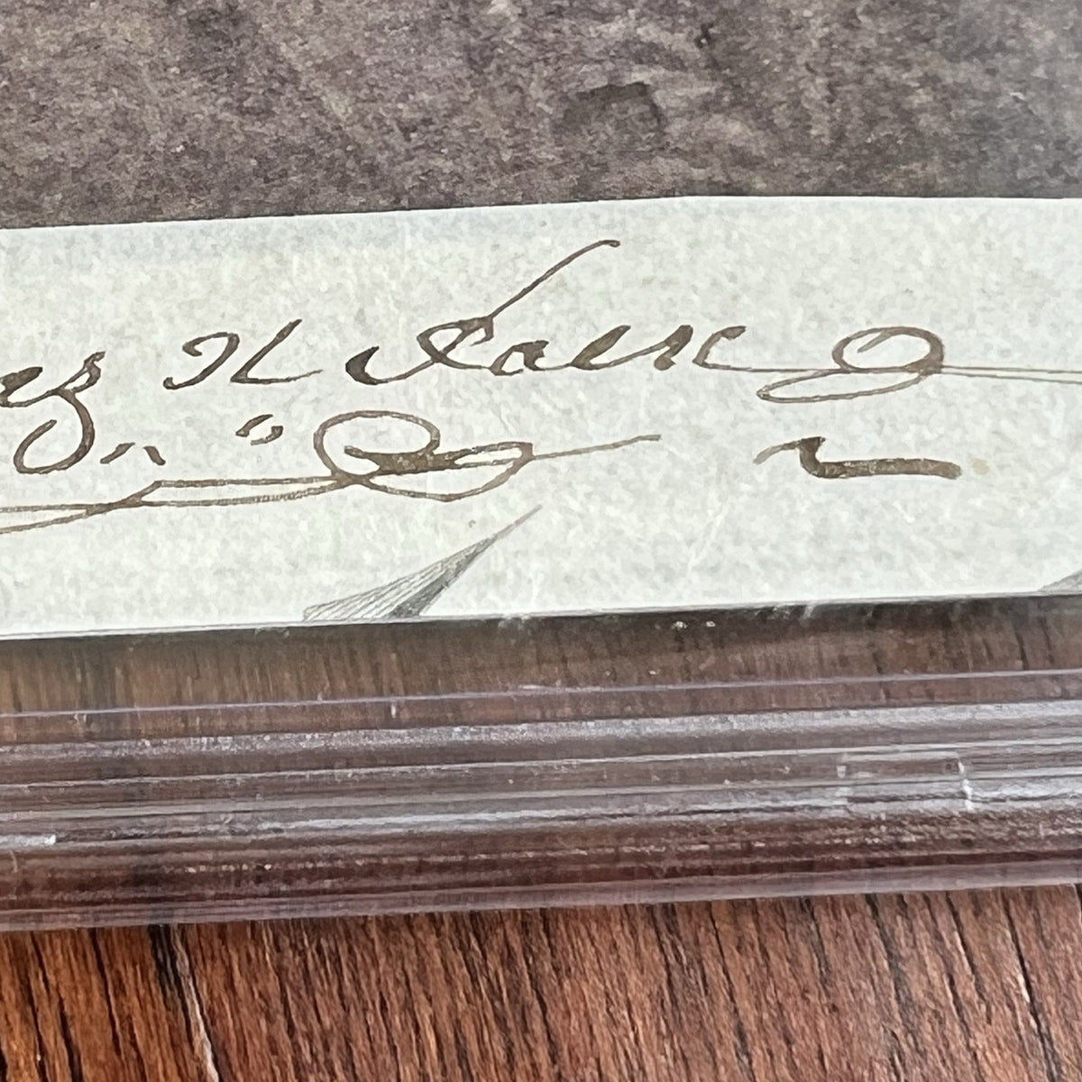 JAMES POLK * PSA * Autograph Cut Signature CDV Signed President Photograph
