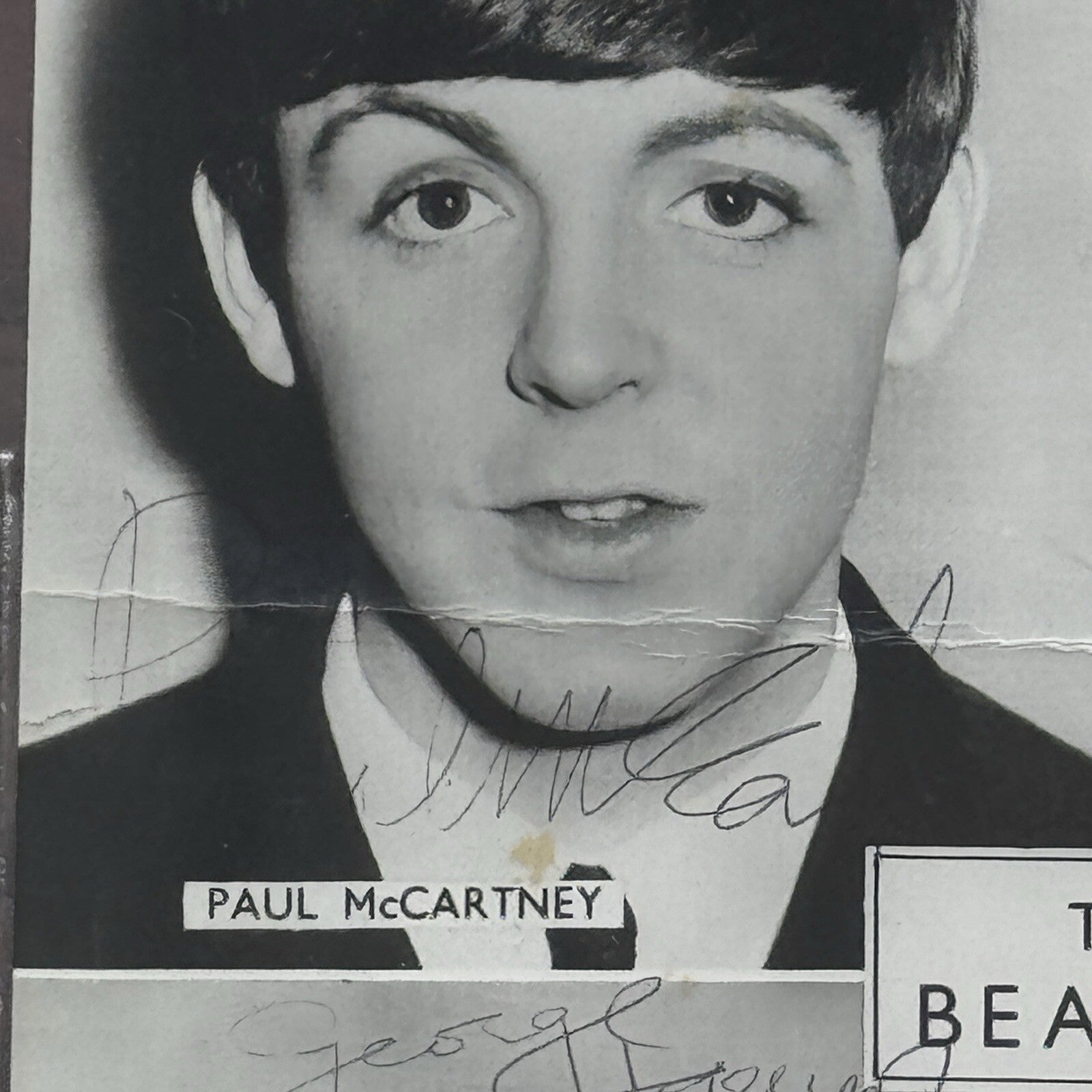 THE BEATLES * Beckett BAS * Band Signed Promo Photo Autograph * John Lennon