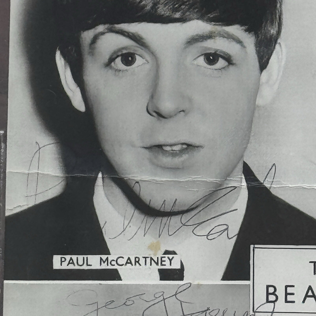 THE BEATLES * Beckett BAS * Band Signed Promo Photo Autograph * John Lennon