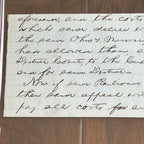 ABRAHAM LINCOLN * PSA * Handwritten LEGAL CASE Cut from an Autograph Doc Signed