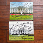 JOE BIDEN & KAMALA HARRIS * BAS * Autograph WHITE HOUSE Photo Signed * Buttigieg