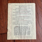 THOMAS EDISON * JSA LOA * AUTOGRAPH 1917 World War 1 Experiments Minutes SIGNED