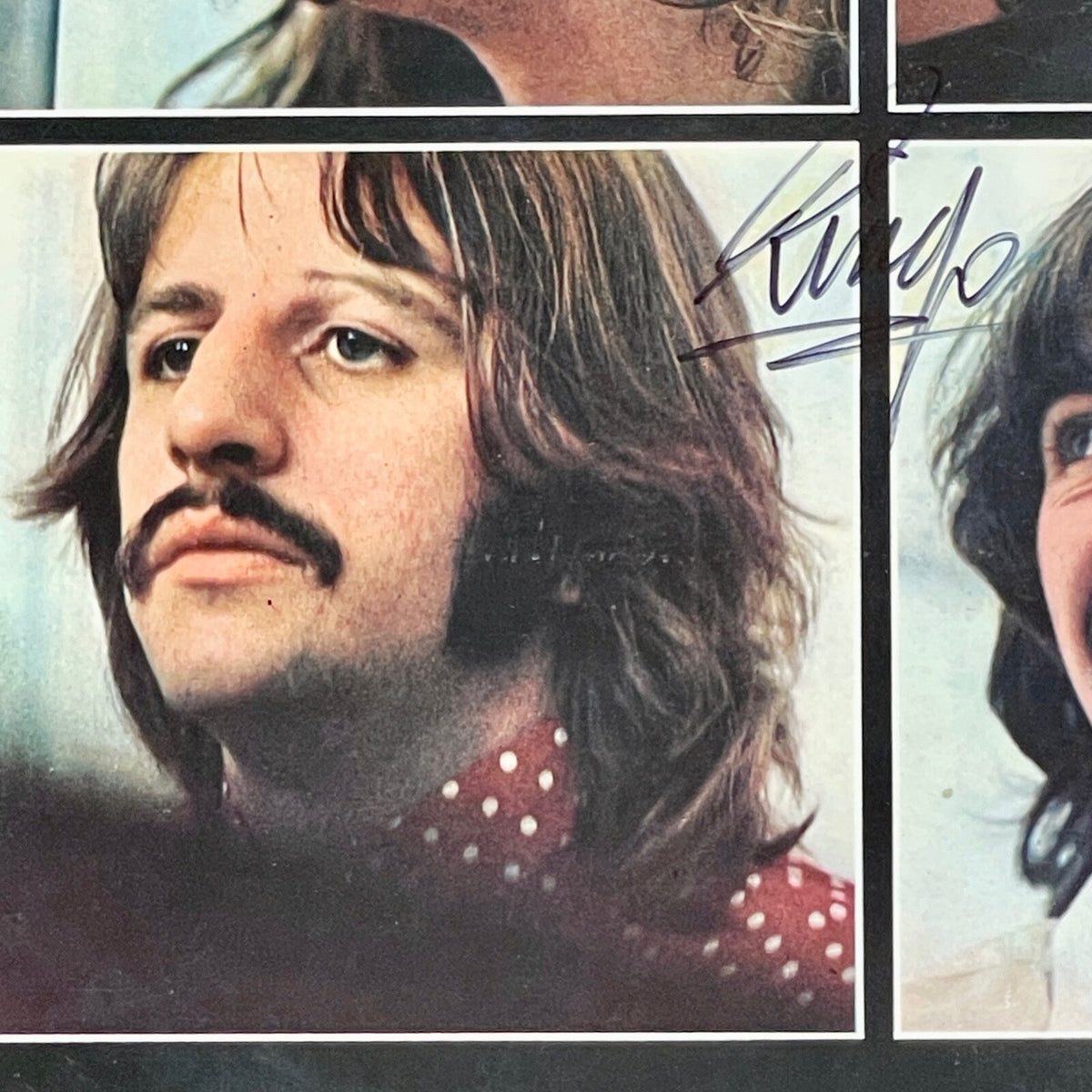 RINGO STARR * BAS *  BEATLES Autograph LET IT BE LP Album SIGNED