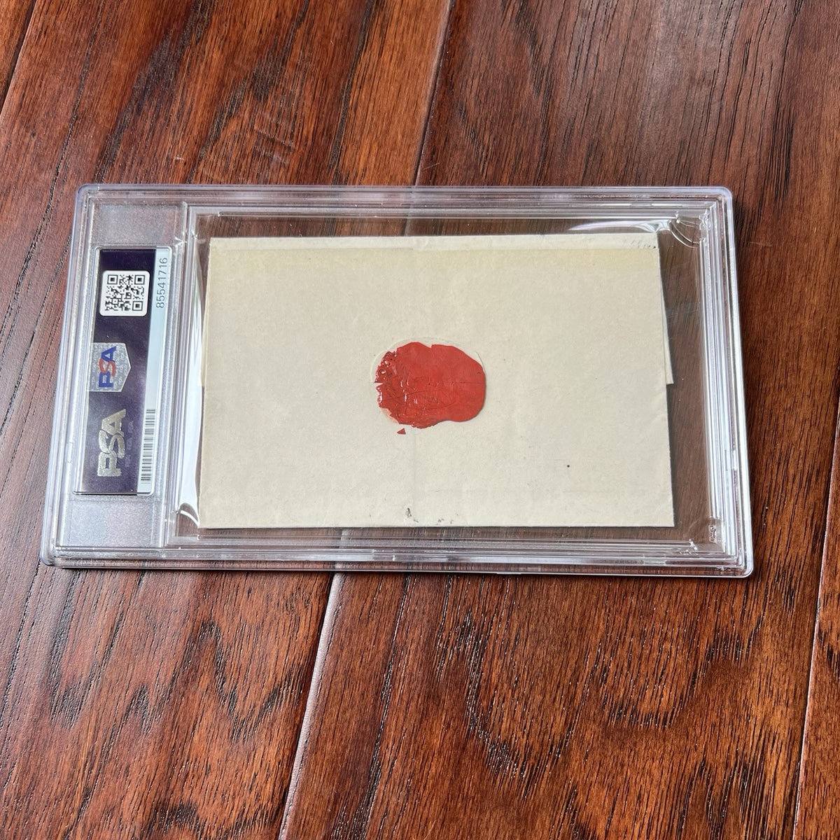 JAMES MADISON * PSA * Autograph FREE FRANK Signed 2x Signature President