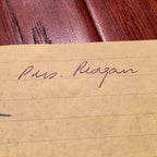 George H.W. Bush * JSA COA Handwritten AUTOGRAPH letter SIGNED as "Pres. U.S."