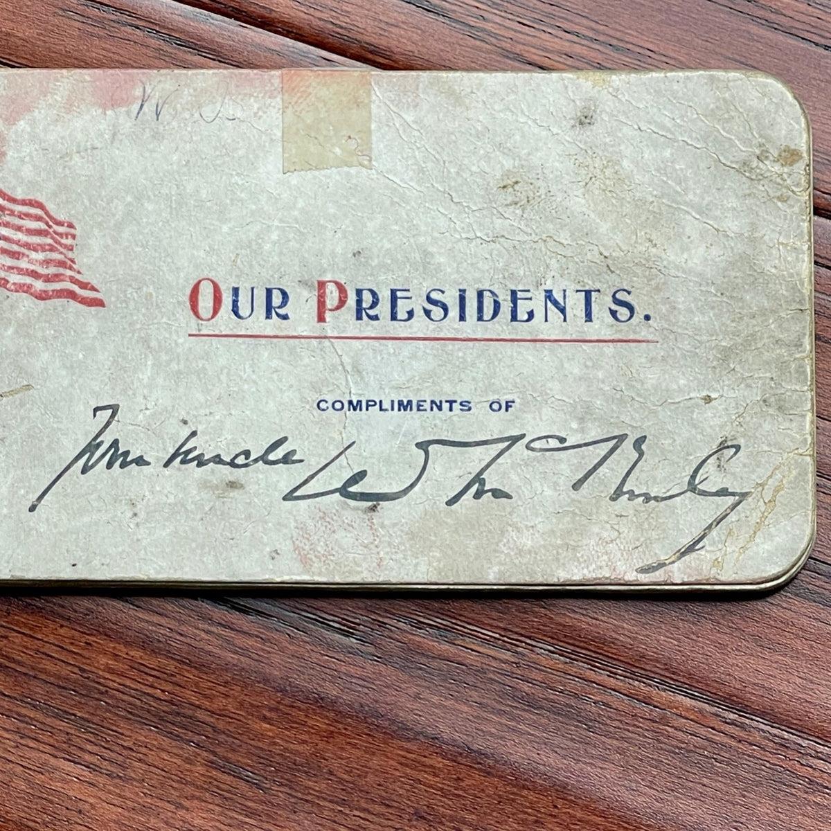 WILLIAM McKINLEY * PSA * Autograph OUR PRESIDENTS Oath of Office booklet SIGNED
