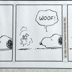 CHARLES SCHULZ * PSA * Original Snoopy Artwork Strip Signed * Autograph Drawing