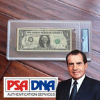 RICHARD NIXON * PSA * Autograph $1 Bill CURRENCY Signed * One Dollar Signature