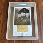 KING GEORGE III * PSA/DNA * Autograph CUT SIGNATURE Engraving Signed * England