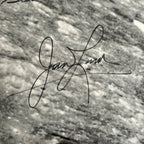 APOLLO 8 CREW SIGNED * WILLIAM BILL ANDERS LOVELL * Autograph Earthrise Poster
