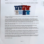 SALLY RIDE * Ride Estate Signed COA * Her Owned & Worn NASA 63 Light Blue Jersey