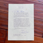RICHARD NIXON * PSA/DNA Autograph Letter on RESIGNATION & MEMOIRS Signed * 1981