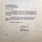 JOHN F. KENNEDY * PSA * Senate AUTOGRAPH Veterans Assistance Letter SIGNED JFK