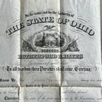 RUTHERFORD B. HAYES * JSA * Autograph State of Ohio Document Signed President