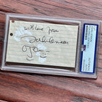 JOHN LENNON * PSA/DNA * Scarce Autograph JOHN + YOKO DOODLES Signed * Beatles