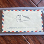 AMELIA EARHART * PSA * Autograph WOMENS AVIATION DERBY Cover Signed * 1929