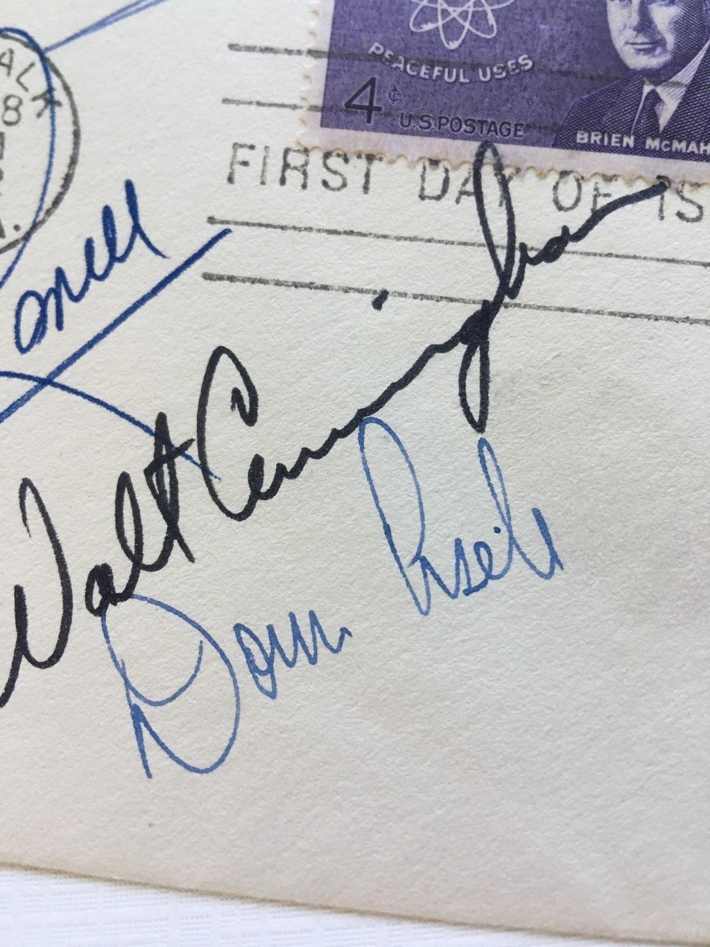 BUZZ ALDRIN * James LOVELL* Gene CERNAN * Autograph Signed FDC * Apollo 11