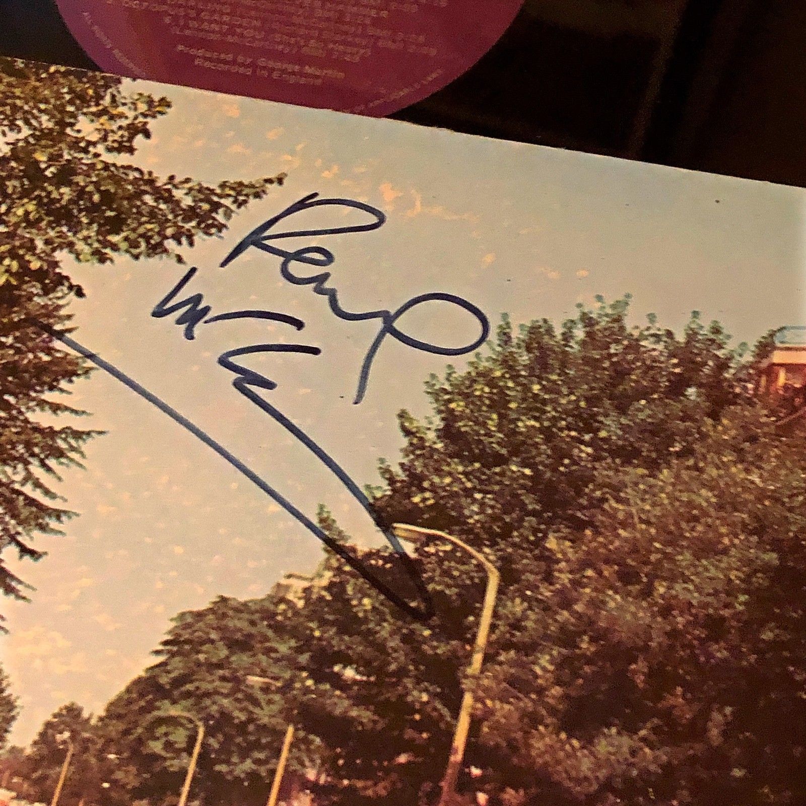 PAUL MCCARTNEY * PSA/DNA * Perry Cox * ABBEY ROAD Beatles * Autograph LP SIGNED