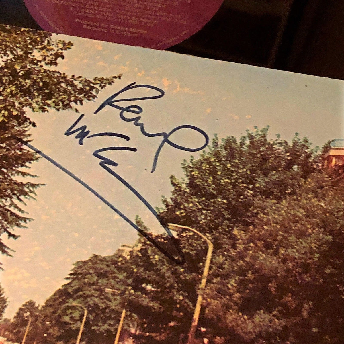 PAUL MCCARTNEY * PSA/DNA * Perry Cox * ABBEY ROAD Beatles * Autograph LP SIGNED