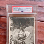 ALBERT EINSTEIN * PSA/DNA * Autograph Candid 1950 PHOTOGRAPH Portrait Signed