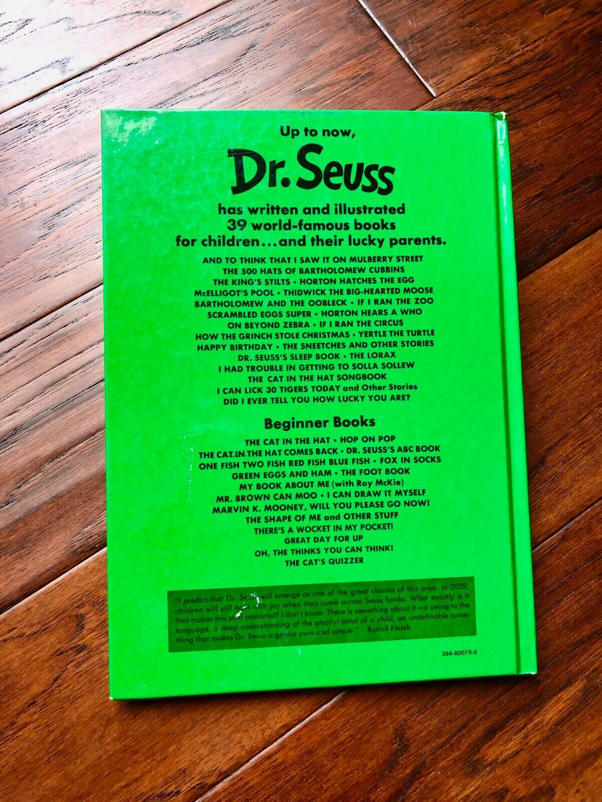 DR. SEUSS * BAS * AUTOGRAPH "How The Grinch Stole Christmas" SIGNED Xmas Classic