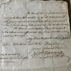 JOHN HANCOCK * PSA/DNA * Handwritten Autograph Letter Signed SLAVERY Content *